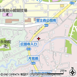 東京都八王子市緑町371周辺の地図