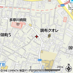 東京都調布市国領町5丁目66-1周辺の地図