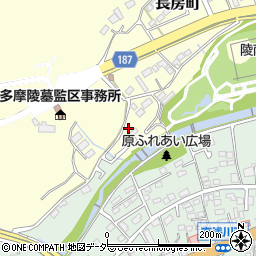 東京都八王子市長房町1587周辺の地図