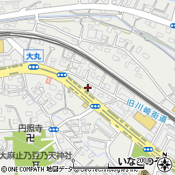 東京都稲城市大丸514-1周辺の地図