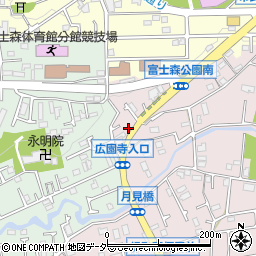 東京都八王子市緑町369周辺の地図