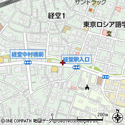 ニッポンレンタカー経堂営業所周辺の地図