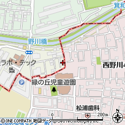 東京都調布市国領町8丁目14-35周辺の地図