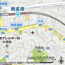 東京都稲城市大丸907周辺の地図