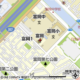 浦安市立富岡幼稚園周辺の地図