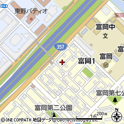 千葉県浦安市富岡1丁目20-5周辺の地図