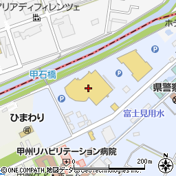 日本中央競馬会石和場外勝馬投票券発売所周辺の地図