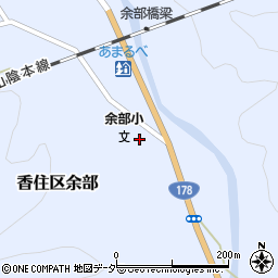 兵庫県美方郡香美町香住区余部1570周辺の地図