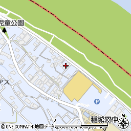 稲城グリーンスポット周辺の地図