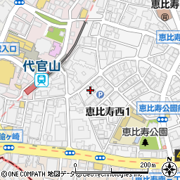 東京都渋谷区恵比寿西1丁目31 16の地図 住所一覧検索 地図マピオン