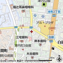 福井県敦賀市白銀町13-24周辺の地図