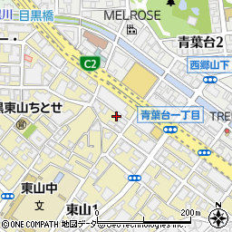 東京都目黒区東山1丁目11 4の地図 住所一覧検索 地図マピオン