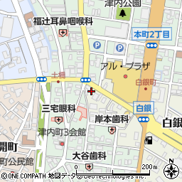 福井県敦賀市白銀町13-28周辺の地図
