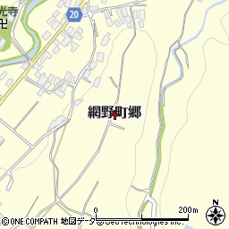 京都府京丹後市網野町郷周辺の地図