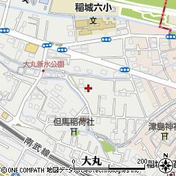 東京都稲城市大丸264周辺の地図