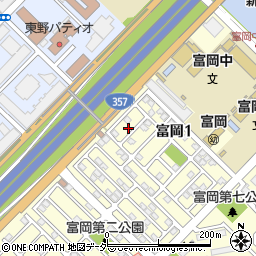 千葉県浦安市富岡1丁目20-4周辺の地図