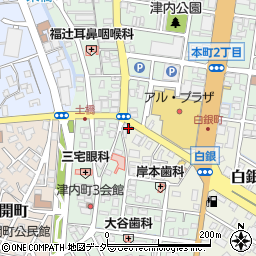 福井県敦賀市白銀町13-26周辺の地図