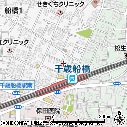 とんかつはま周辺の地図