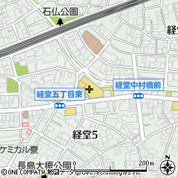 キャンドゥライフ経堂店周辺の地図