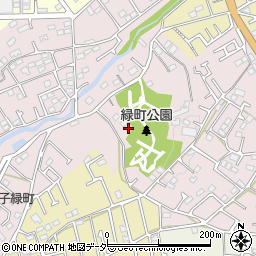 東京都八王子市緑町116周辺の地図