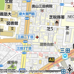 エクセル三田周辺の地図