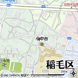 千葉県千葉市稲毛区小中台町278-6周辺の地図