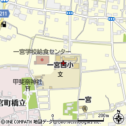 山梨県笛吹市一宮町東原330周辺の地図