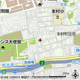 東京都港区南麻布3丁目11-49周辺の地図