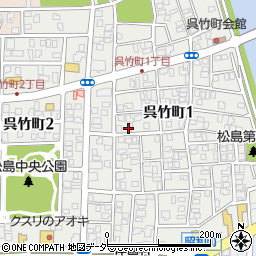 福井県敦賀市呉竹町周辺の地図