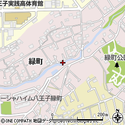 東京都八王子市緑町173周辺の地図