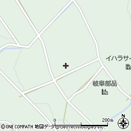 岐阜県中津川市付知町安楽満周辺の地図