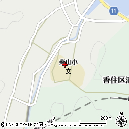 兵庫県美方郡香美町香住区上計34周辺の地図