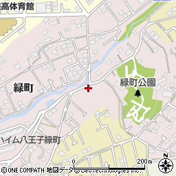 東京都八王子市緑町856周辺の地図