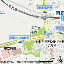東京都稲城市大丸1415周辺の地図
