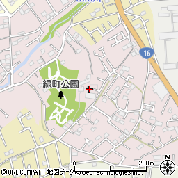 東京都八王子市緑町78周辺の地図