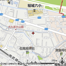 東京都稲城市大丸264-4周辺の地図