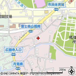 東京都八王子市緑町339周辺の地図