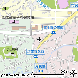 東京都八王子市緑町367周辺の地図