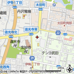 トヨタカローラ山梨甲府中央店周辺の地図