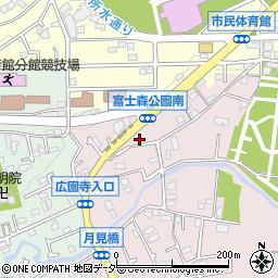 東京都八王子市緑町358周辺の地図