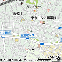 株式会社経堂周辺の地図