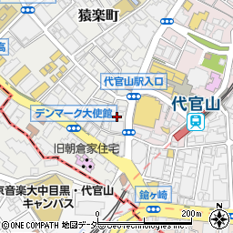 東京都渋谷区猿楽町24周辺の地図