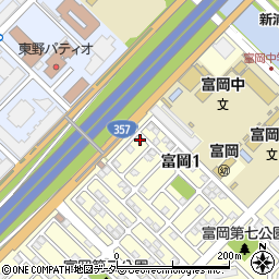千葉県浦安市富岡1丁目20-12周辺の地図