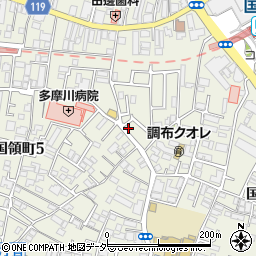 東京都調布市国領町4丁目3-31周辺の地図