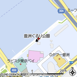 東京都江東区豊洲6丁目4周辺の地図