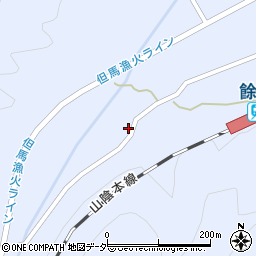 兵庫県美方郡香美町香住区余部2001周辺の地図