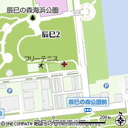 辰巳の森海浜公園管理事務所周辺の地図