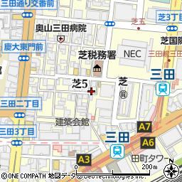大龍軒三田店周辺の地図