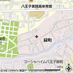 東京都八王子市緑町214-27周辺の地図