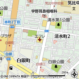 新鮮館エフレ清水店周辺の地図